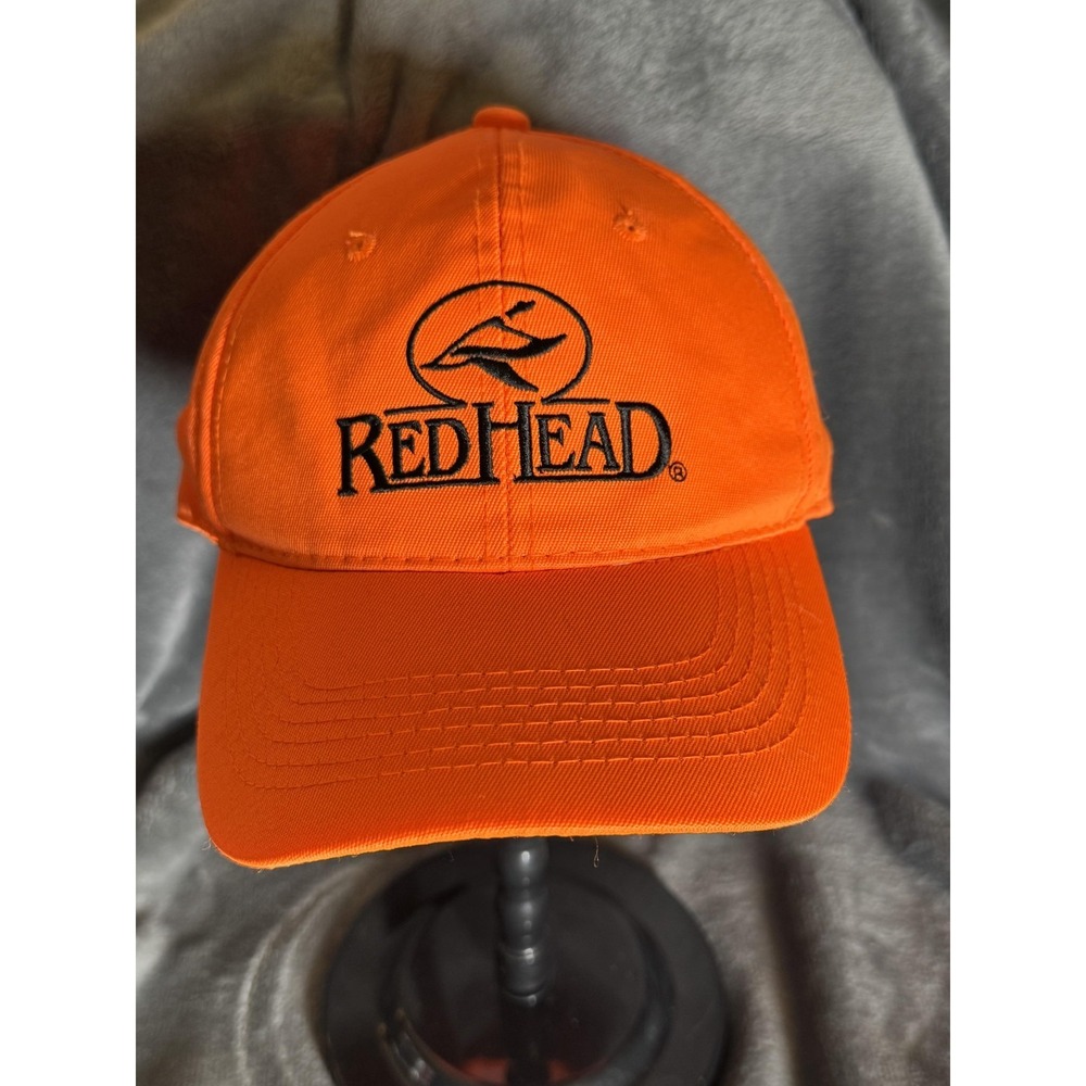 RedHead Hat Cap Snap Back One Size Orange Safety Blaze Hunting Baseball Mens